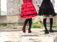 Asiatica, Giapponese, Masturbazione, Pubblico