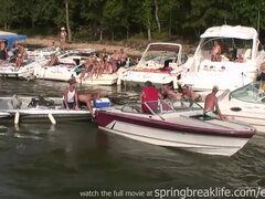 Students Girls Flashing On The Lake public