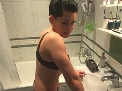 素人, フェラチオ, 中出し, 淫乱熟女, 母, 義母, フェラする