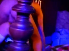 Pijpbeurt, Bruinharig, Europees, Masturbatie, Rijpe lesbienne, Geschoren, Kousen, Oud