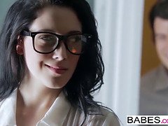 커플, 음경, 유리들, Hd, 키스, 자연적인, 사무실, 보지