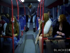 Magic Bus in Budapest makes Hotties Lick Dick!