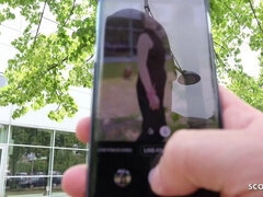 18, Tysk, Hardcore, Hotell, Liten och nätt, Offentlig, Verklighet, Tonåring