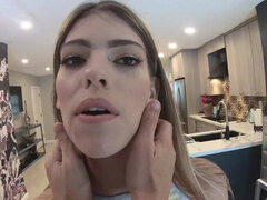 Gorgeous girl Leah Lee incredible sex action POV