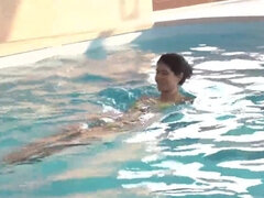 Lady Dee is not interested in swimming but she loves BBC