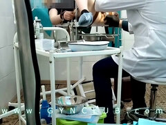 Climax on gynecology stool