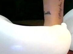 Amatoriale, Tette grandi, Piede fetish, Divertente, Giochi, Solo