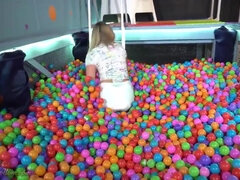 Blondin, Långt ner i halsen, Hd, Mellanrasig, Bröstvårtor, Pov, Tatuering, Tuttar