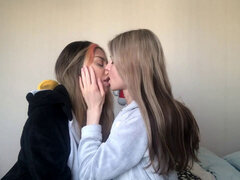 Amador amadora, Feito em casa, Lésbica, Baixinhoa, Russoa, Adolescente