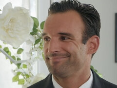 Blondinka, Fafanje, Par, Lizanje, Zrela, Muco, Jahanje, Trojček