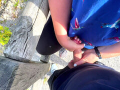 Stor kukk, Sperm skott, Tysk, Runke, Orgasme, Utendørs, Offentlig