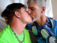 Hot Gay Kissing With Richard  Leo - Leo Blue  Richard Lennox