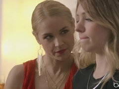 Røv, Stor røv, Stor pik, Store bryster, Datter, Pik, Teenager, Trekant