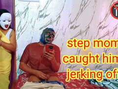 Stepom Caught Her Stepson Jerking off. What Happen Next? - Full Tamil Audio with Real Loud Moaning