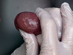 Amador amadora, Pauzão, Mulher dominante, Fetiche, Alemãoã, Luvas, Punheta, Látex