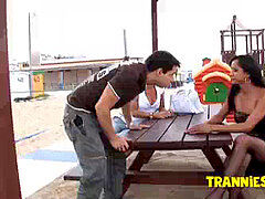 Analno, Blondinka, Rjavolaska, Transa, Trojček