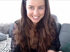 Grote mammen, Rondborstig, Masturbatie, Natuurlijke tieten, Kut duiken, Alleen, Tieten likken, Webcamera