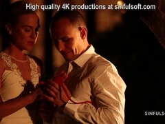 Pik sutte, Brud, Sød, Massage, Fisse, Mager, Softcore, Bryllup