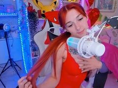 Zadek k puse, Velký zadek, Nahota, Zrzavé