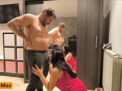 Amatööri, Suihinotto, Ruskeahiuksinen, Pariskunta, Spermashotti, Mekko, Nainen, Äiti jota haluaisin panna