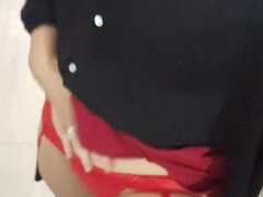 아마추어, 큰 엉덩이, 금발의, 할매, 랑제리, 나이든, 혼자