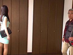 Man die toekijkt, Erotisch, Japaans, Orgasme, Klein, Mager, Slet, Vrouw