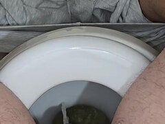 Male Pissing Toilet Compilation (9 Pees)