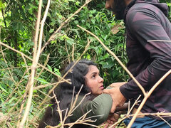 フェラチオ, カップル, 自家製, インド人, アウトドア