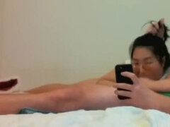 Amateur, Asiático, Gorda, Mamada, Interracial