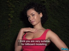 Curly-haired bombshell Stacy Bloom gets deeply fucked