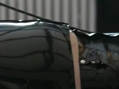 Bdsm, Bondáž, Sedenie na tvári, Femdom, Nemecké, Latex, Otrok