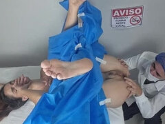 Médico, Examen, Fetiche, Despelote, Ginecologo, Sexo duro, Orgasmo, Chorro