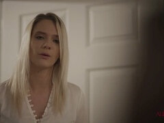 Amerikaans, Bruinharig, Vingeren, Lesbisch, Tepels, Mager