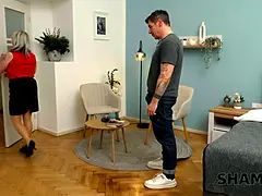 Bizart, Utro, Hd, Ældre kvinde, Mor jeg gerne vil kneppe, Skrige, Strømper, Kone