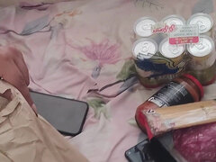 18 anni, Amatoriale, Culo grosso, Latina, Spagnola, Dildo indossabile, Ragazza