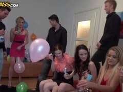 Blondin, Grupp, Hd, Klackar, Party, Stockings