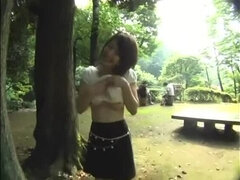 Best Japanese chick in Horny DP/Futa-ana, Public JAV scene