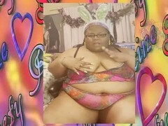 Amatør, Store smukke kvinder, Sort, Mad, Lingerie, Solo, Bundet