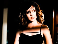 Soverom, Stor rumpe, Stor kukk, Store pupper, Kukk suging, Brunette, Bakfra, Milf