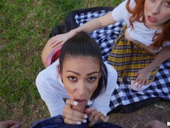 Cul, Lécher le cul, Cul à la bouche, Bisexuelle, Conversation vulgaire, Léchez, De plein air, Chatte