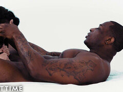 Grote lul, Zwart, Vrouw, Harig, Zoenen, Klein, Anaal likken, Tieten likken