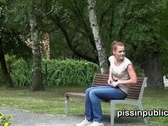 Blondinka, Rjavolaska, Hd, Jeans, Zunaj, V javnosti, Rdečelaska, Najstnice