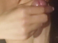 Beautiful Monika Fox sexy ball licking & cock sucking