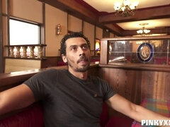 Verga grande, Tetas grandes, Ébano, Interracial