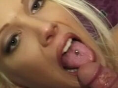 Blond, Kukk suging, Fitte, Retro, Røff, Vintage