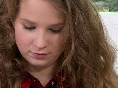 Kukk suging, Brunette, Ansiktssperm, Onani, Rødtopp, Tenåring