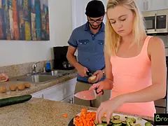 Kenzie Kai Learns Some Dick Might Help improve Her Mood