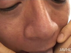 Fine-looking Chris Erika is giving head