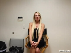 Grosse bite, Blonde, Plantureuse, Queue, Lunettes, Hd, Maman, Pov