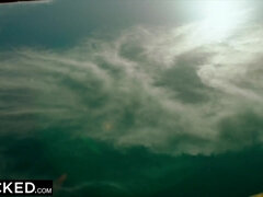 Sort, Blondine, Pik sutte, Pik, Komme på ansigtet, Imellem racer, Ridning, Bryster